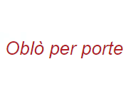 Visita lo shopping online di Oblo per porte