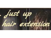 Just Up hair extension logo