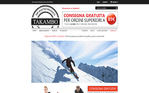 Visita lo shopping online di Takambo