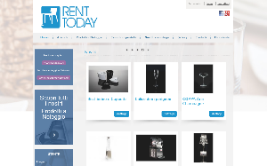 Il sito online di Rent Today Milano