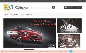 Visita lo shopping online di Mondo Commercio