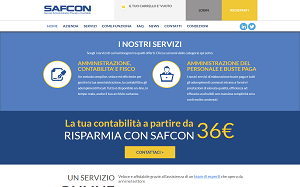 Il sito online di Safcon