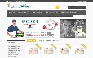 Visita lo shopping online di Remania