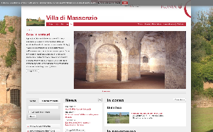 Il sito online di Villa di Massenzio