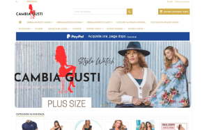 Visita lo shopping online di Cambia Gusti