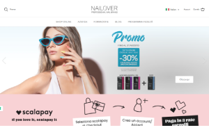 Visita lo shopping online di Nailover