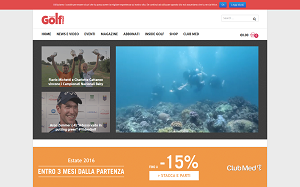 Visita lo shopping online di Golf Today