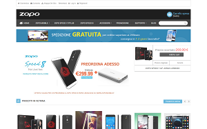 Visita lo shopping online di Zopo mobile