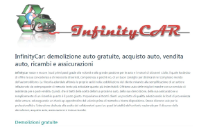 Visita lo shopping online di Infinitycar snc