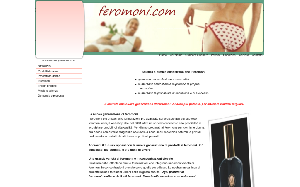 Visita lo shopping online di Feromoni