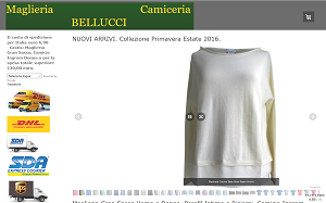 Il sito online di Maglieria Bellucci