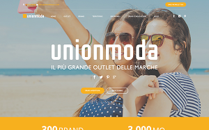 Il sito online di Unionmoda