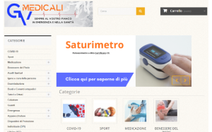 Il sito online di GV Medicali