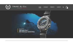 Il sito online di Time & Co