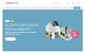 Il sito online di EshopFarma