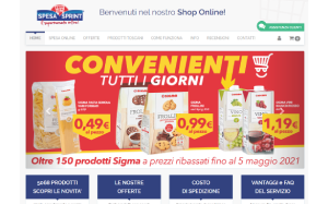 Visita lo shopping online di Spesa Sprint