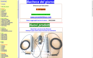 Visita lo shopping online di Prosistel