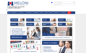 Visita lo shopping online di Meloni store