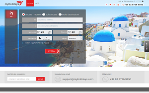 Il sito online di myholidays