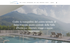 Il sito online di Terme di Saint-Vincent