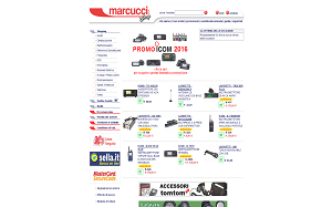 Il sito online di Marcucci shop