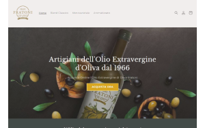 Il sito online di Olio Fratoni