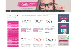 Visita lo shopping online di Occhiale Amico