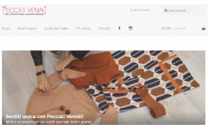 Visita lo shopping online di Peccati Veniali