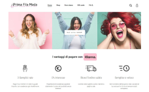 Visita lo shopping online di Prima Fila Moda