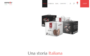 Il sito online di Espresso Italiano torrefazione