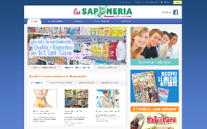 Il sito online di La Saponeria