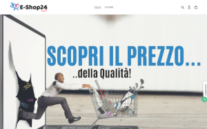 Il sito online di e-shop24