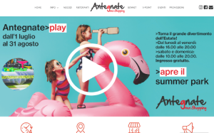 Il sito online di Antegnate Shopping Center