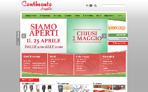 Visita lo shopping online di Continente Mapello