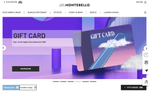 Il sito online di Centro Commerciale Montebello