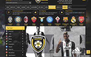 Visita lo shopping online di Football Shopping