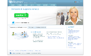 Il sito online di Radmin