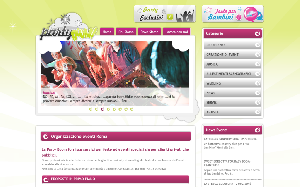 Il sito online di Party Boom