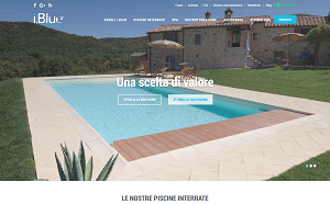 Il sito online di iBlue Piscine