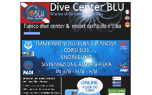 Il sito online di Dive center blu