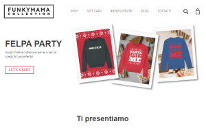 Il sito online di FunkyMama