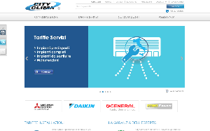 Il sito online di City Clima