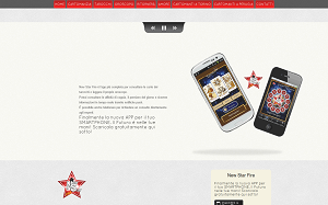 Il sito online di New Star Fire