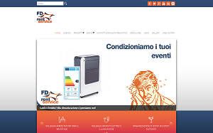 Il sito online di F.D. Rent Service