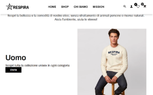 Visita lo shopping online di Respira