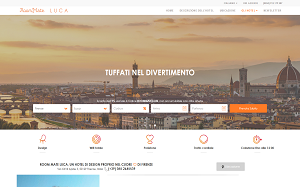 Il sito online di Room Mate Luca