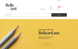 Visita lo shopping online di Bellearti.net