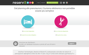 Visita lo shopping online di Reservit