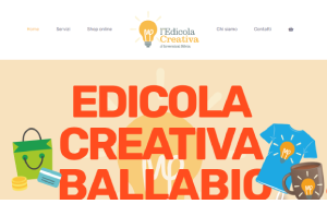 Il sito online di Edicola Creativa