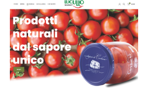 Il sito online di Lucullo market